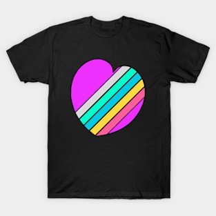 80s heart T-Shirt